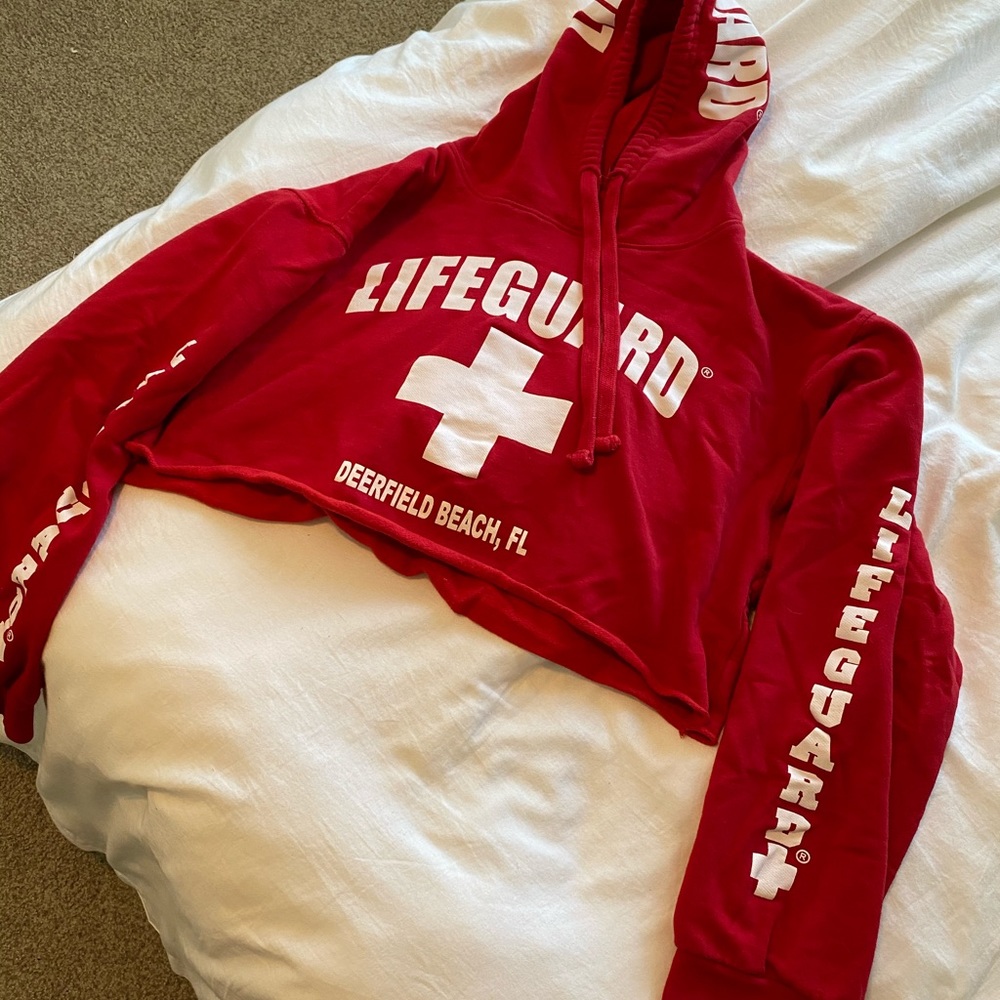 Deerfield beach lifeguard sweatshirt
